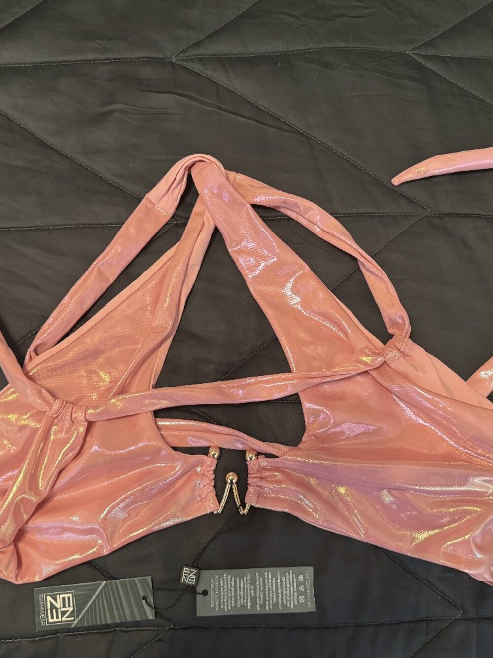 Enez Swim - Seylah Top (Pink Pearl) - XL